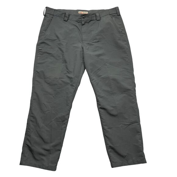 5.11 Tactical 40 x 30 Gray Cargo Pants Pockets Polyester - Picture 4 of 6